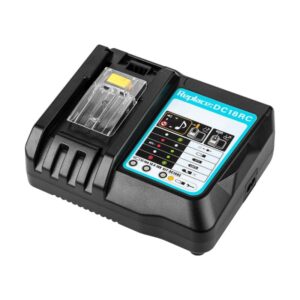 Incarcator, Pentru Acumulator baterii Makita 14.4V-18V BL1860B/BL1850/BL1840B/ BL1430, Negru